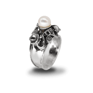 Anello Perla Blossom